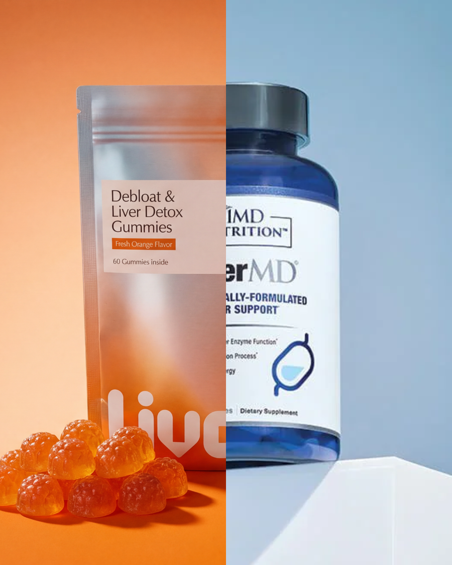 Livera 90 Gummies vs 1MD LiverMD: Which Liver Supplement Fits Women 30-55?