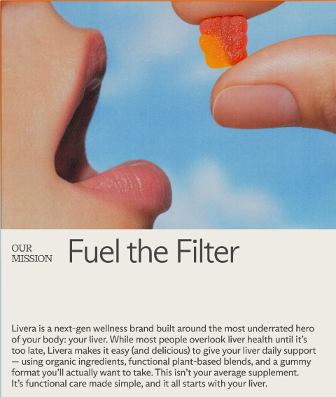 Livera Debloat & Liver Detox Gummies
