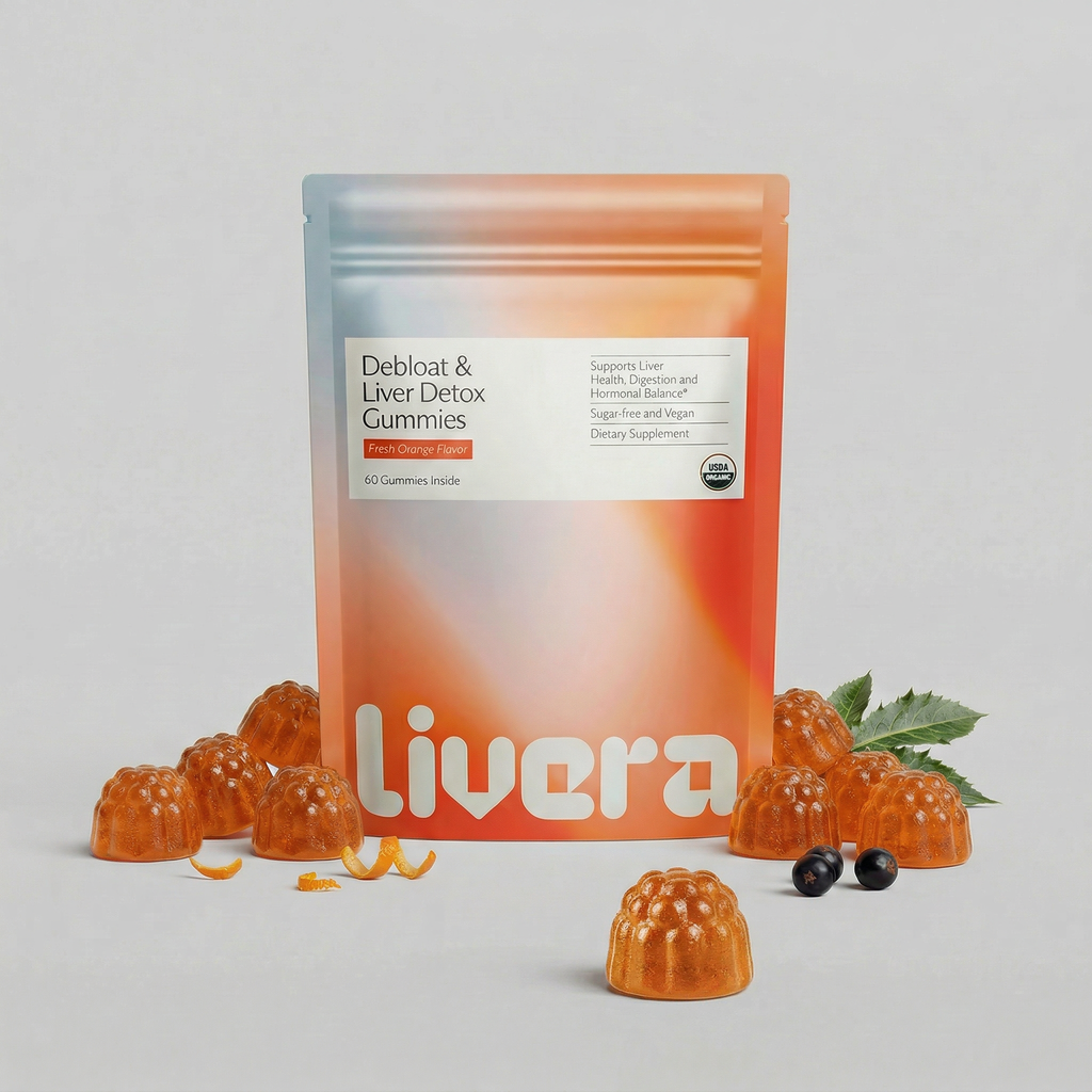 Livera Debloat & Liver Detox Gummies