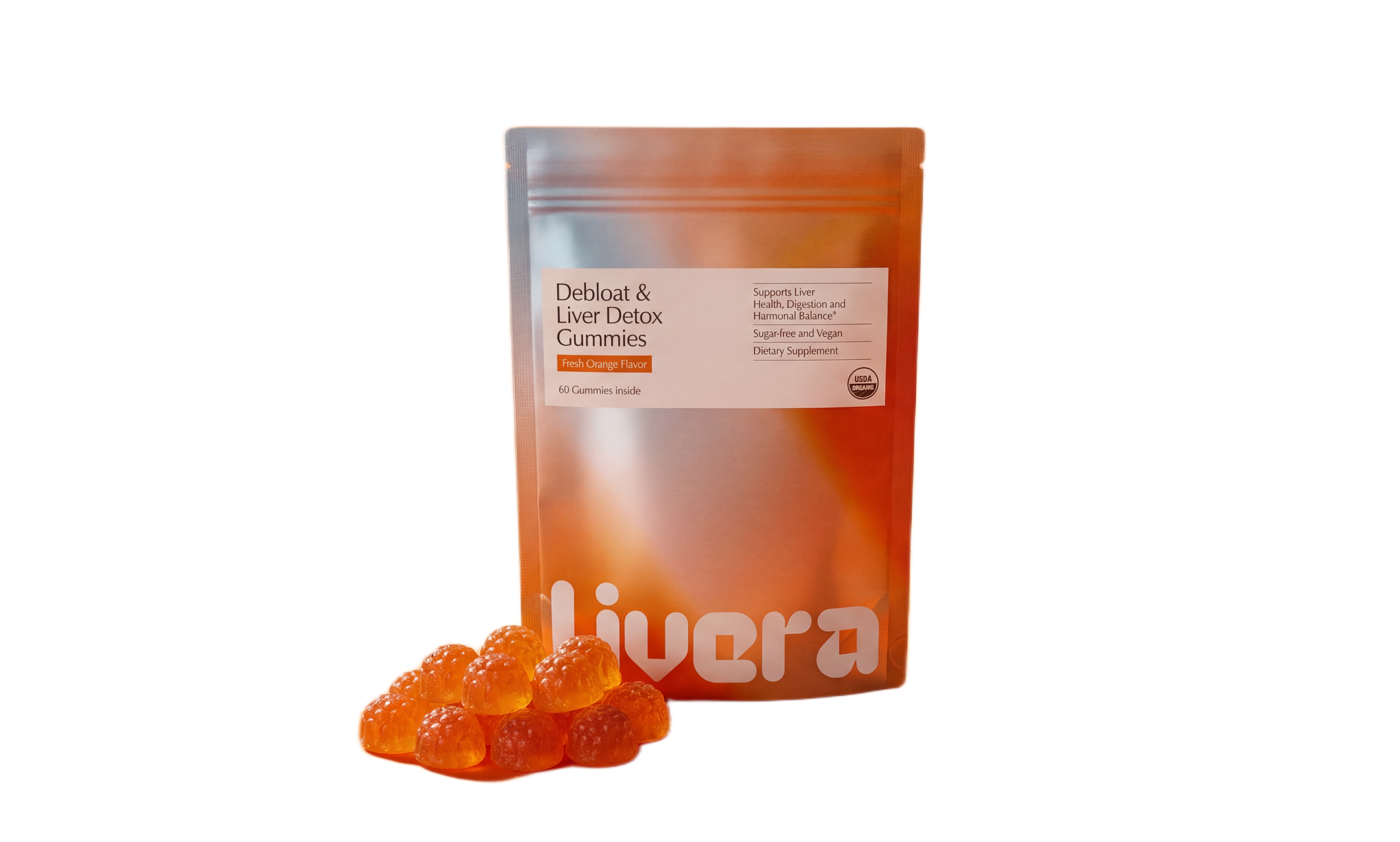 Livera Liver Detox & Debloating Gummies
